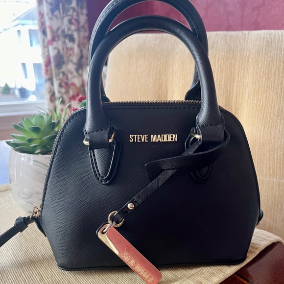 STEVE MADDEN Mini Purse... 🖤 BONUS Twilly Included - Picture 7 of 11